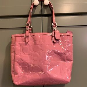 Coach Tote in beautiful mauve